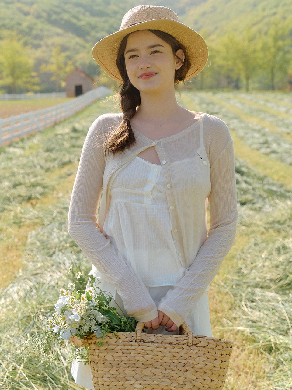 레이 가디건 Rei cardigan_ Oat beige