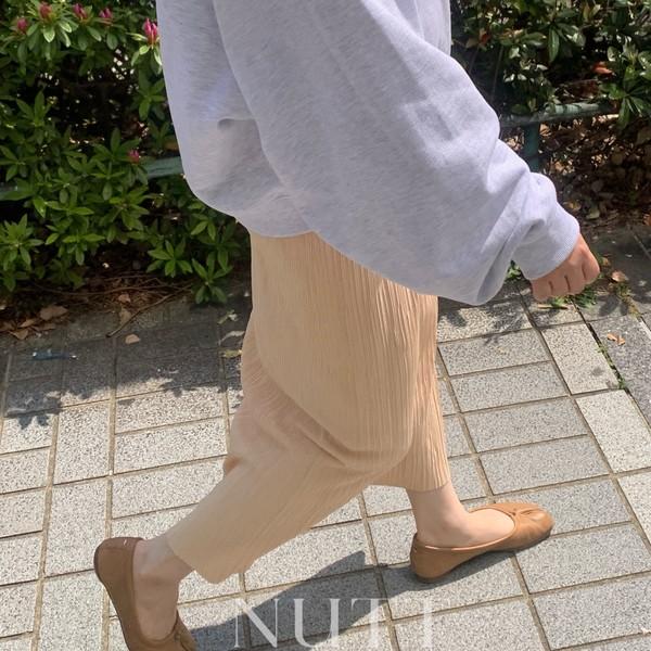 <made>penne skirt (apricot🍑)  (10차 pre-order)