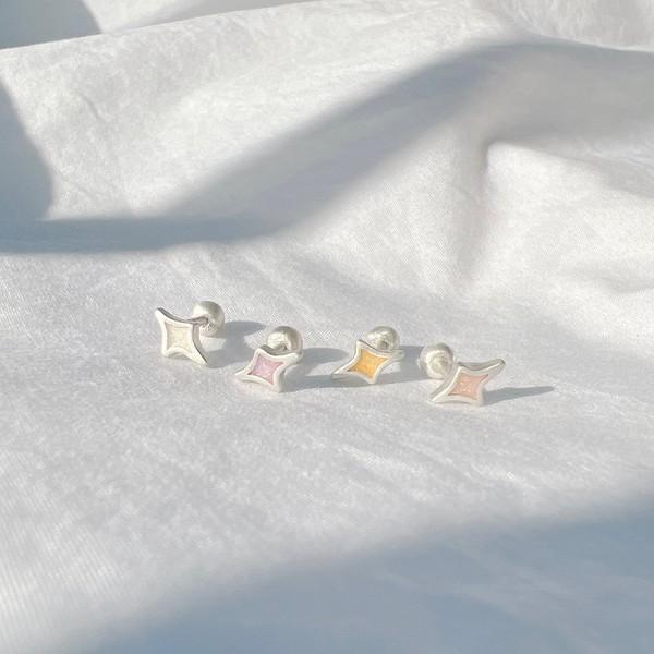TWINKLE  earring or piercing (4colors)