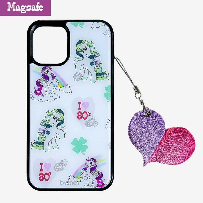[SET] 80s pony phone case (맥세이프 글라스 범퍼케이스)