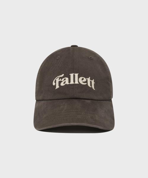 아치 로고 볼캡 브라운