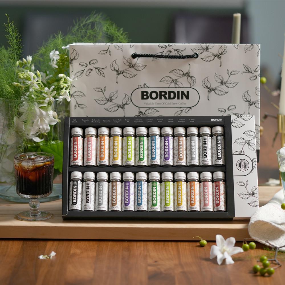 보르딘 콜드브루 더치커피 알록달록 앰플 24종세트 [원산지:에티오피아]