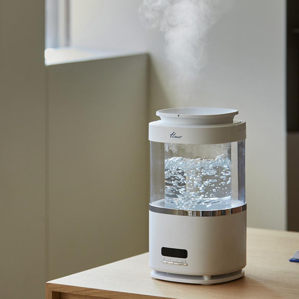 한일 이지필 글라스 가열식 물멍 가습기 3.5L 대용량 HGSP-3500R