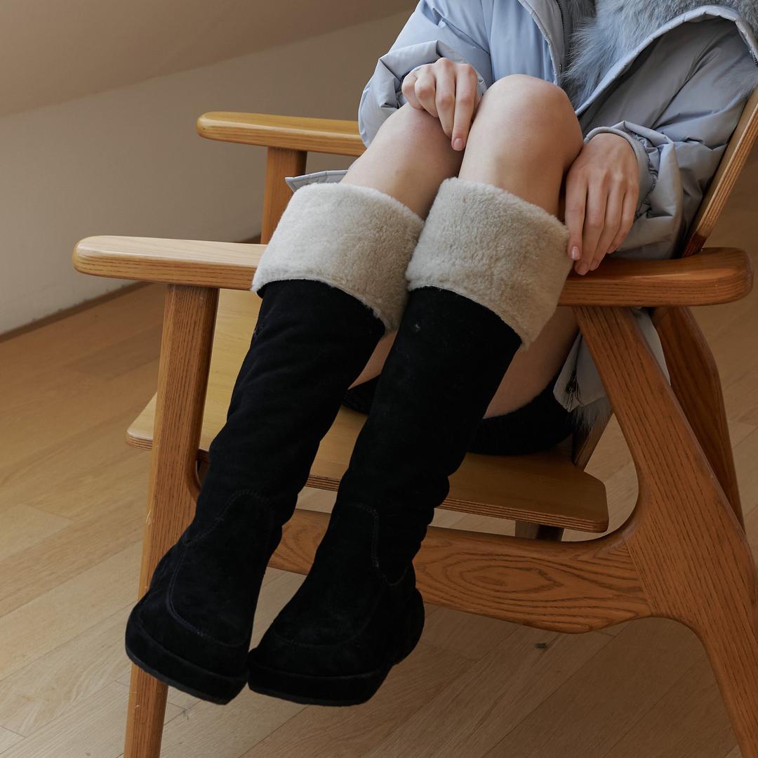 denique shearling boots_2 color