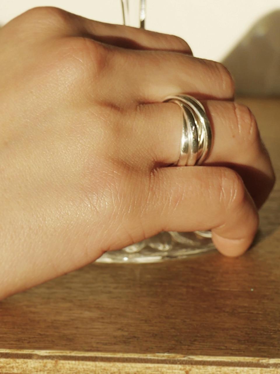 [3차 리오더] Bold soft layered ring