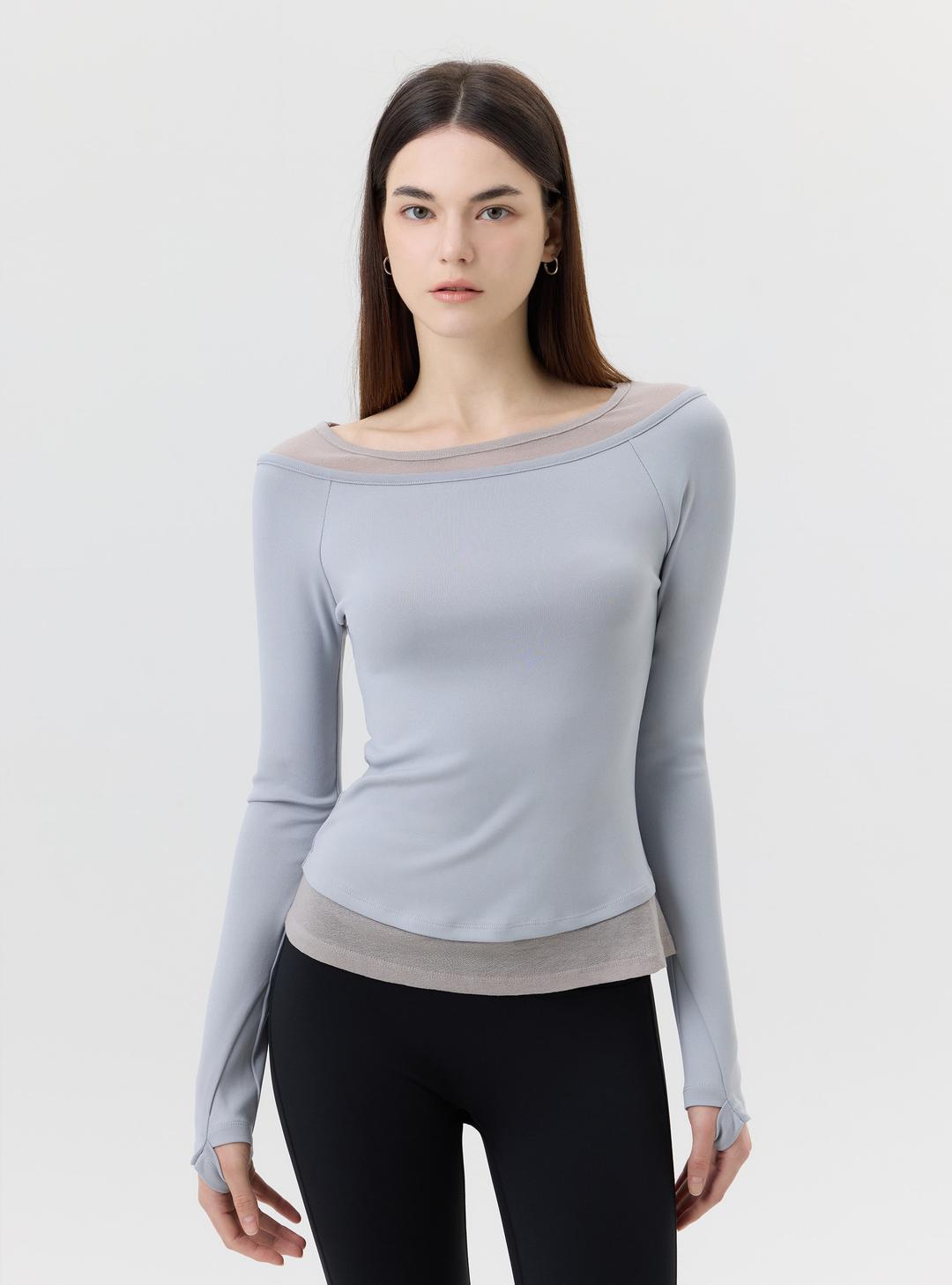 [NEW] 오데뜨 레이어드 롱슬리브  Odette layered long sleeve (4color)