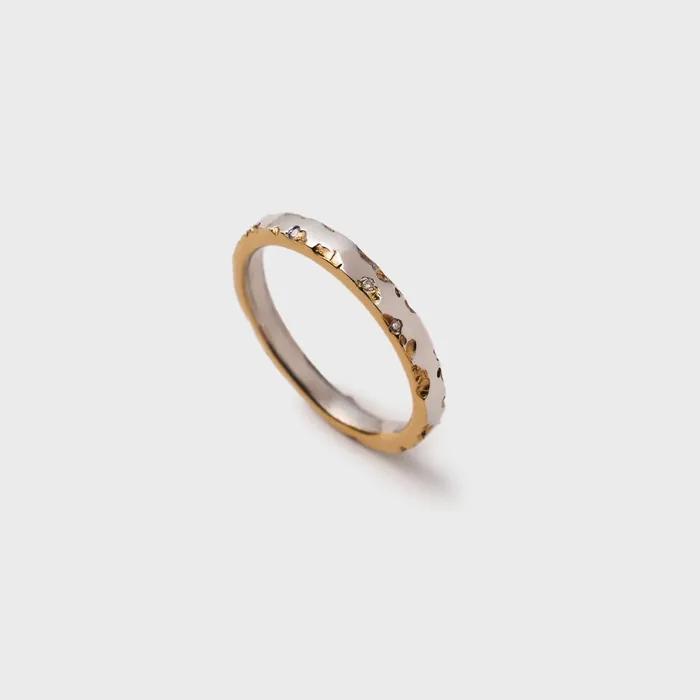 Baba 5 Diamonds Ring (1~30 size) 바바 5 다이아몬드 반지 small