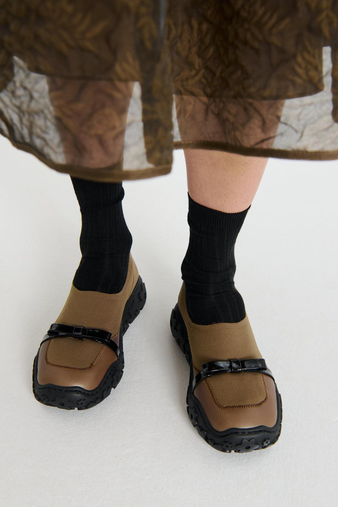 ORLAN| SNEAKER MESH LIGHT BROWN - EU39