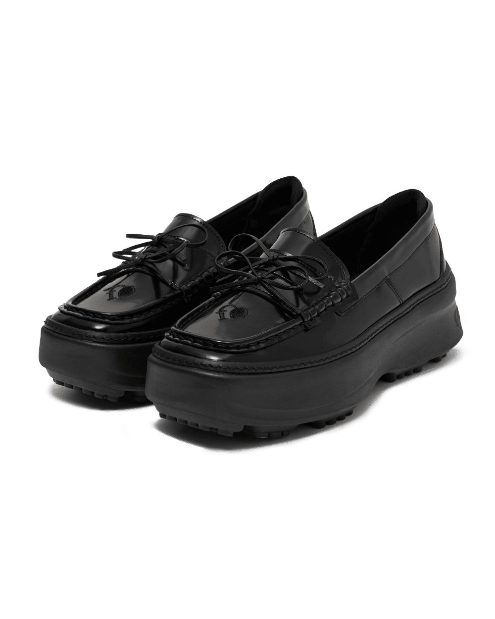Glow platform Loafer_Black