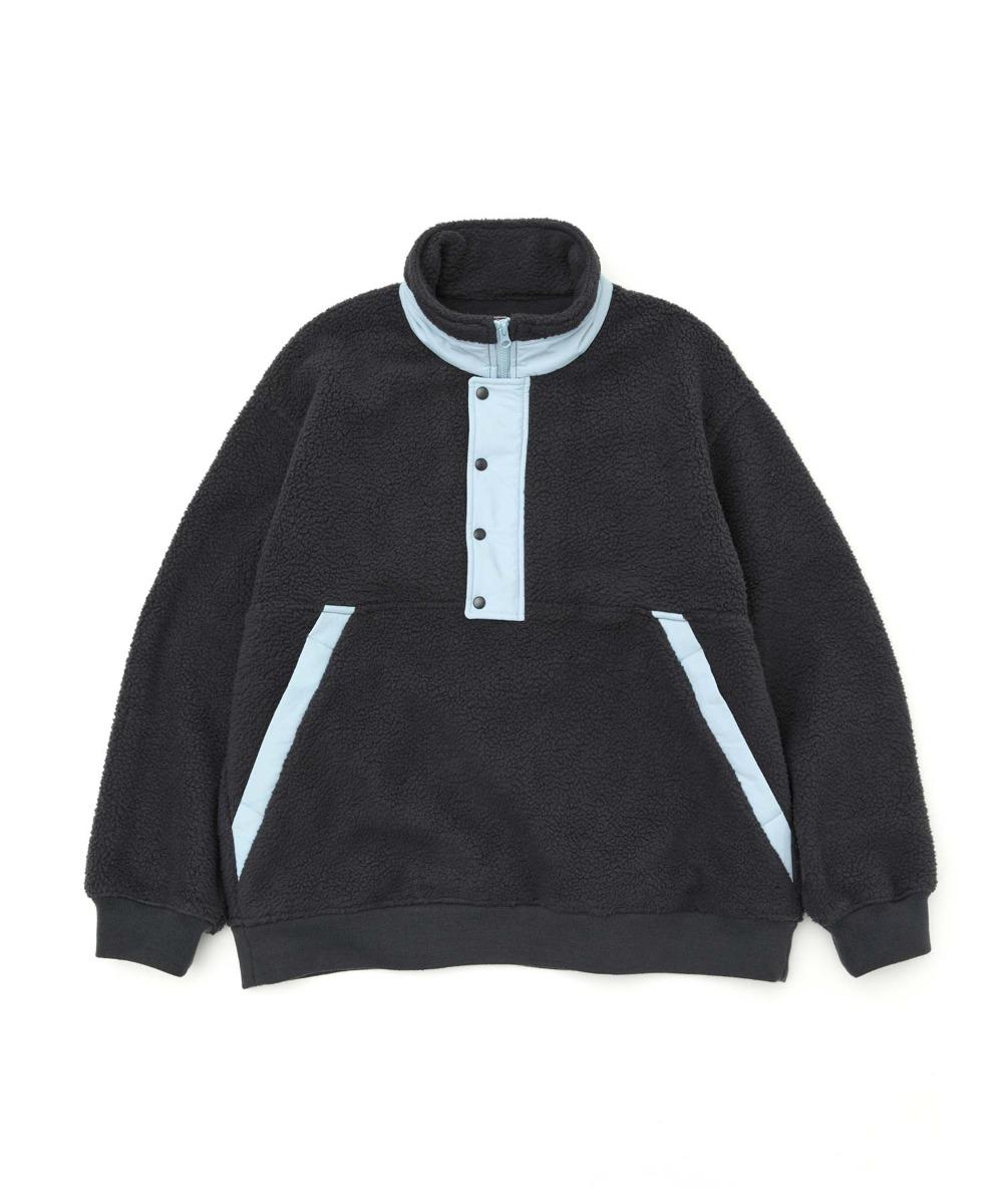 플리스 아노락_NAVY