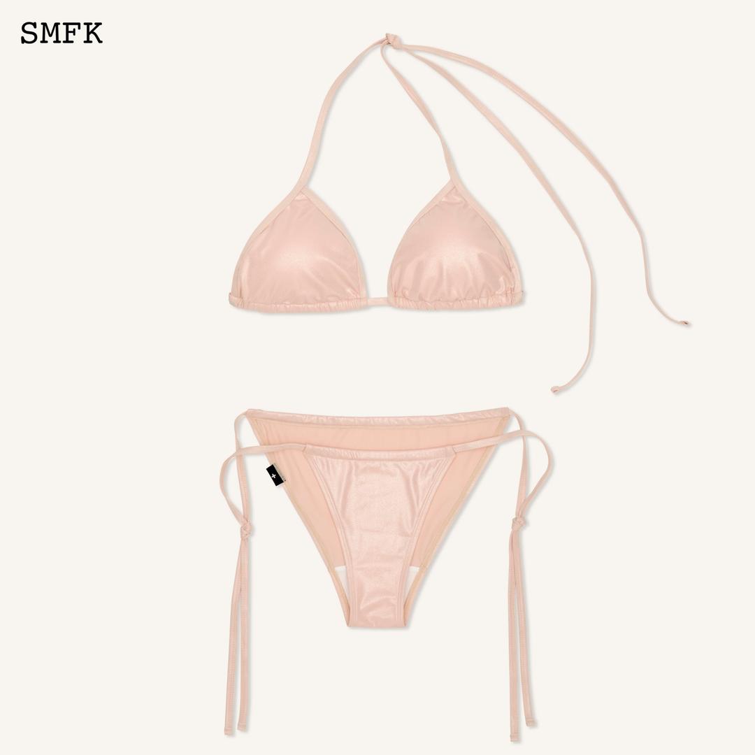 WildWorld Mermaid Shimmering Bikini Pearl Pink - F