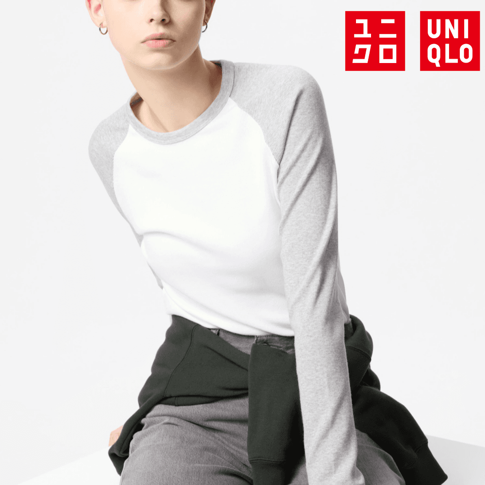 유니클로 소프트 리브 나그랑 티 3컬러 481438