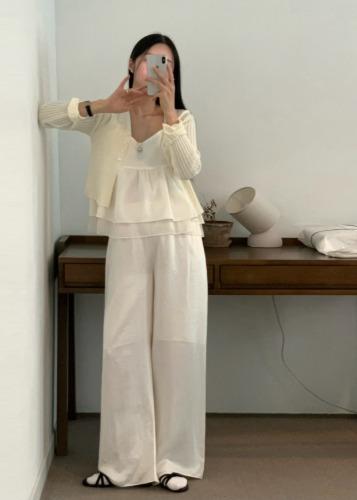 silky banding pants (실키 밴딩 밴츠)
