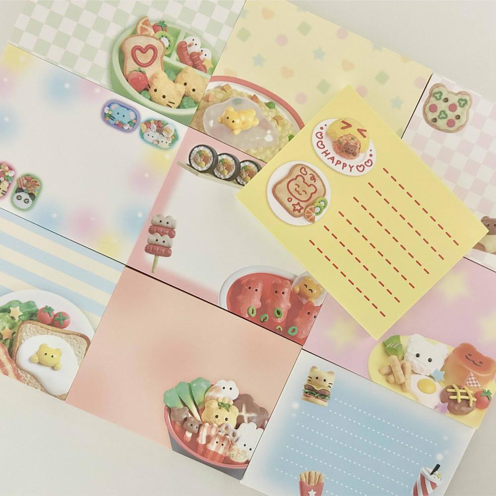 [데코보코] 음식 메모지2 10종