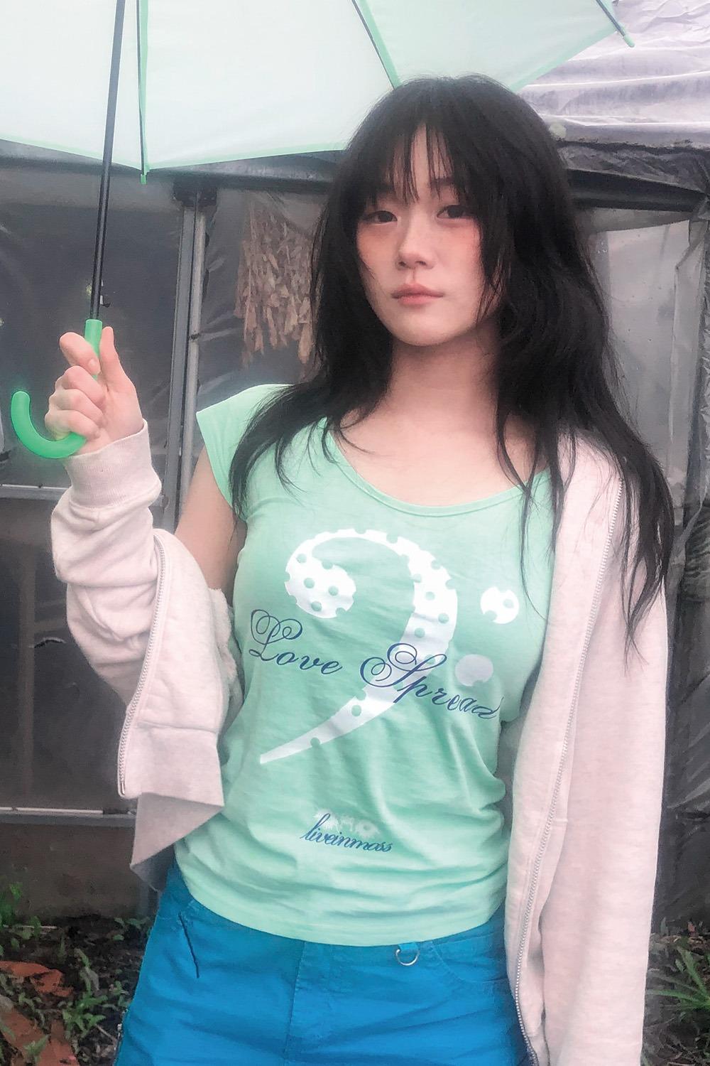 Love spread tee (Melon)