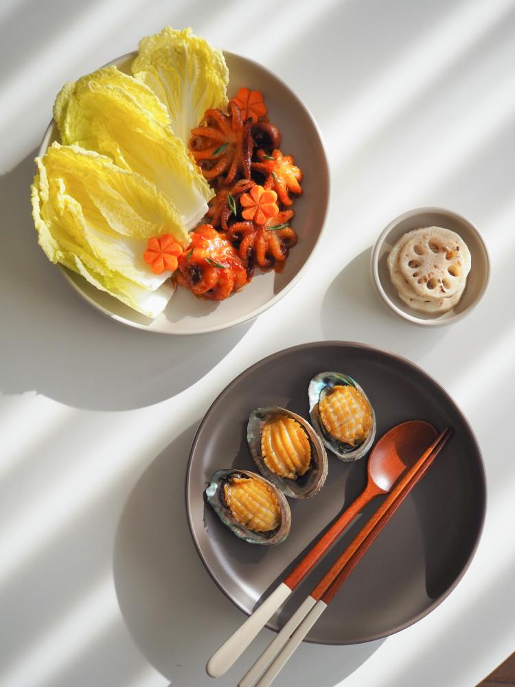 심플메이 원플레이트 원형접시 21cm 2종 - 택1