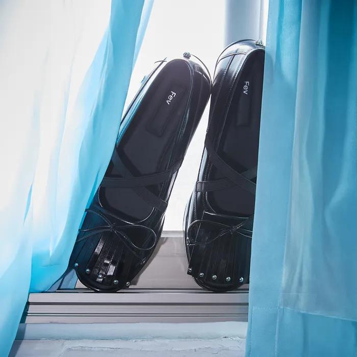 Fev Comfy Ballet Flats(black)_DE4DS26013BLK