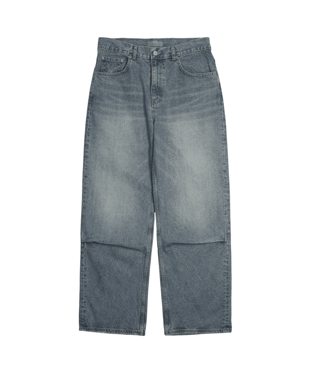 WASHING DENIM PANTS [BLUE]