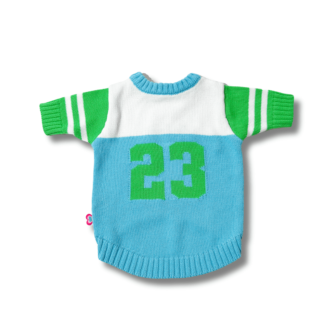 투프 바시티 스웨터 (블루/그린)