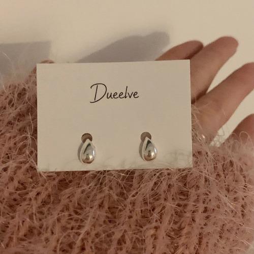 [4천개돌파] 드롭 워터 물방울 데일리 귀걸이