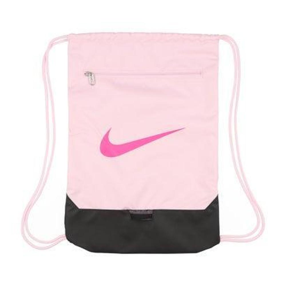 나이키 브라질리아 드로 스트링 짐색 DM3978-664 핑크
