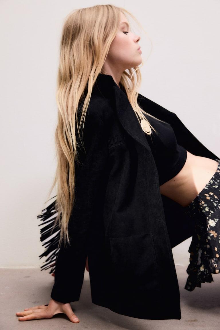 Blazer frangé
