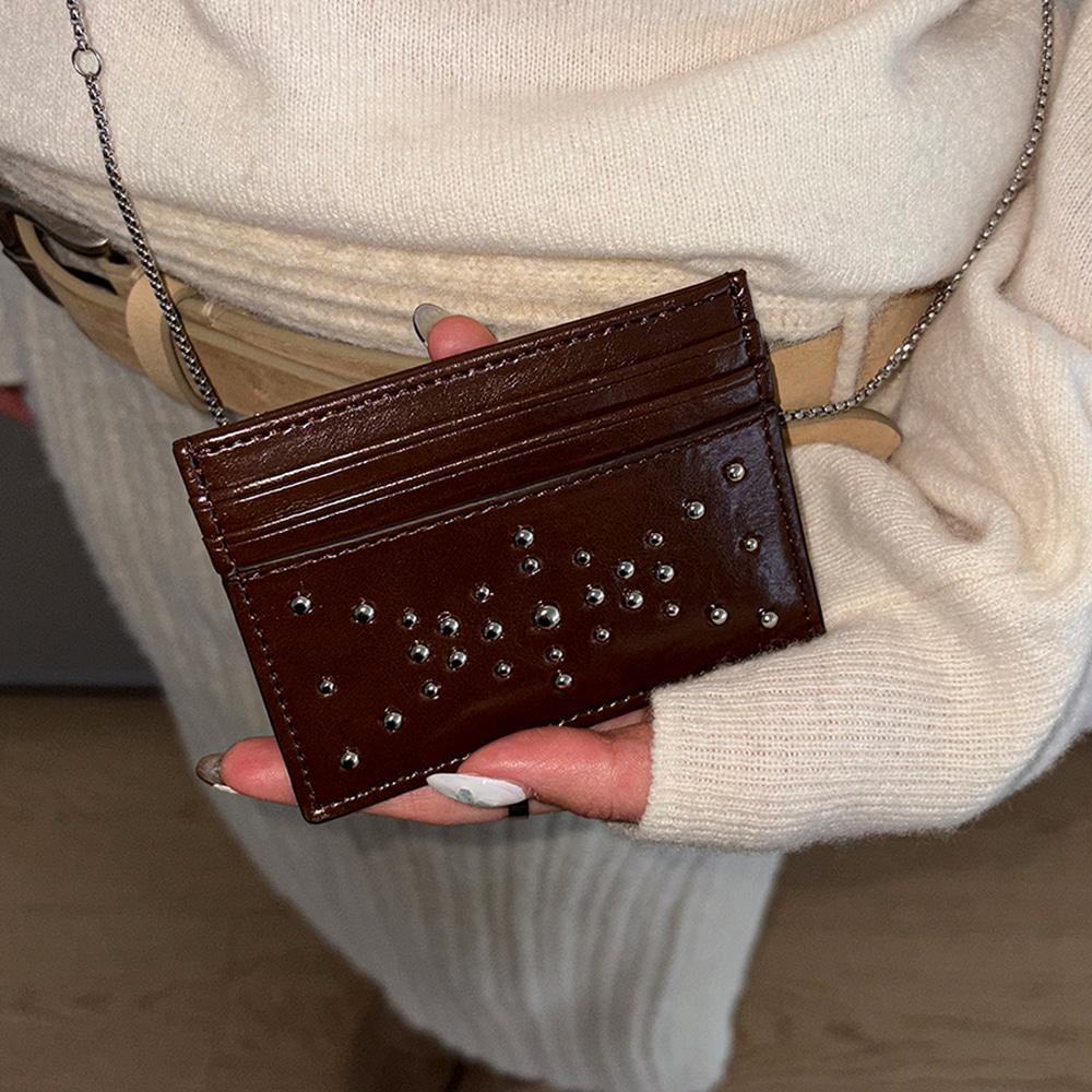 Nova card wallet brown