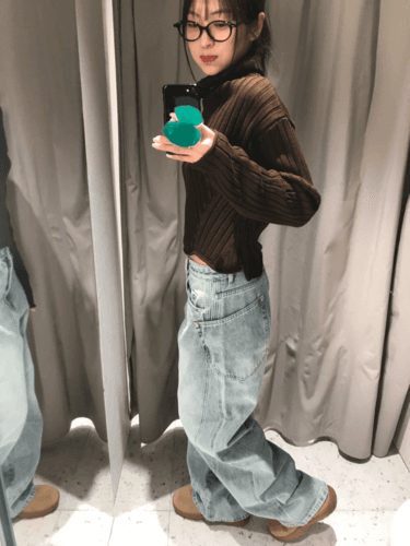 #루나 사이드 포켓 데님