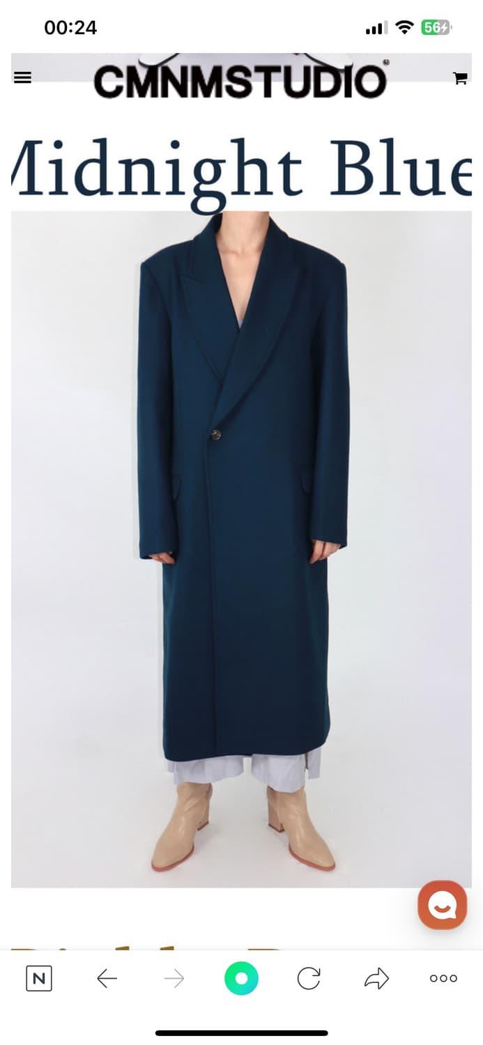 Cmnm스튜디오 롱코트 | 후루츠패밀리