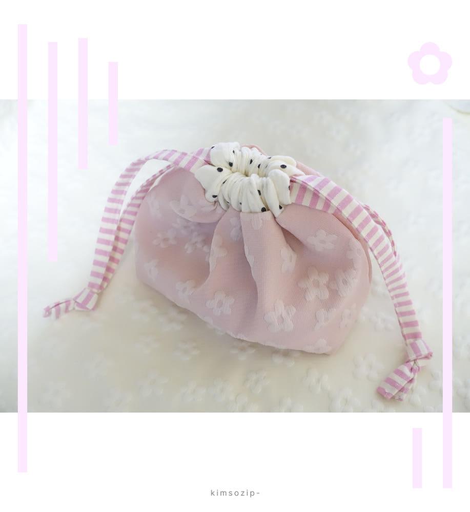 [handmade] 봄송이 파우치 