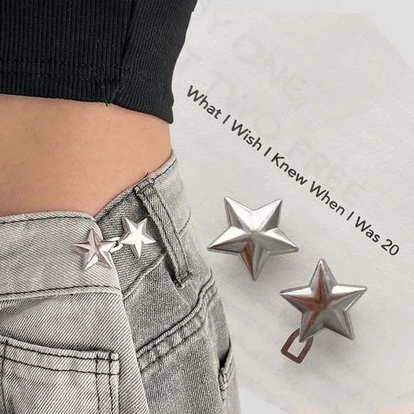 *당일출고* 셀프허리수선 요술단추 y2k 빈티지 스타 매직버클 청바지 단추부자재 수입후크 금속 허리조절 줄이기 늘리기 똑딱이 벨트 허리핏 줄이기 버튼 팬츠 와이드 데님