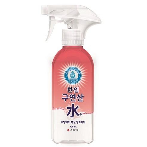한입 구연산수 분무기형, 400ml, 1개 - 구연산 | 쿠팡
