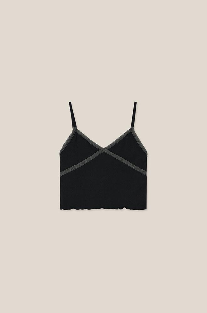 Dustlace crop_Black