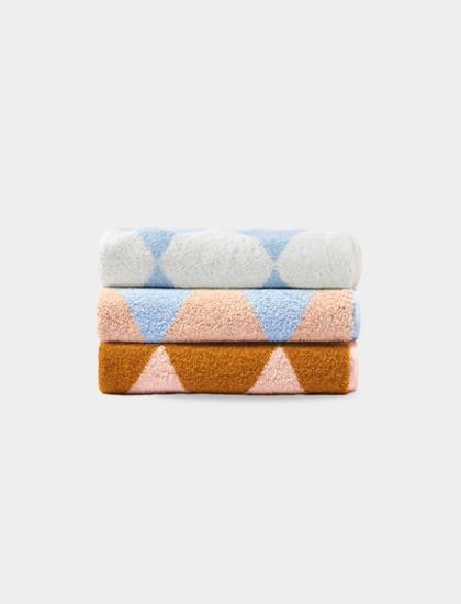 페이스 타월 - 아가일 1P