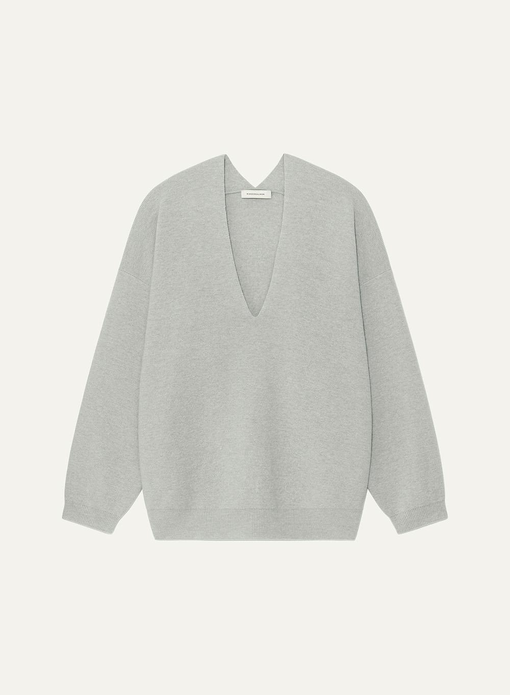 [BACK IN STOCK 11/7] Ramona Knit Top Pistachio Gray