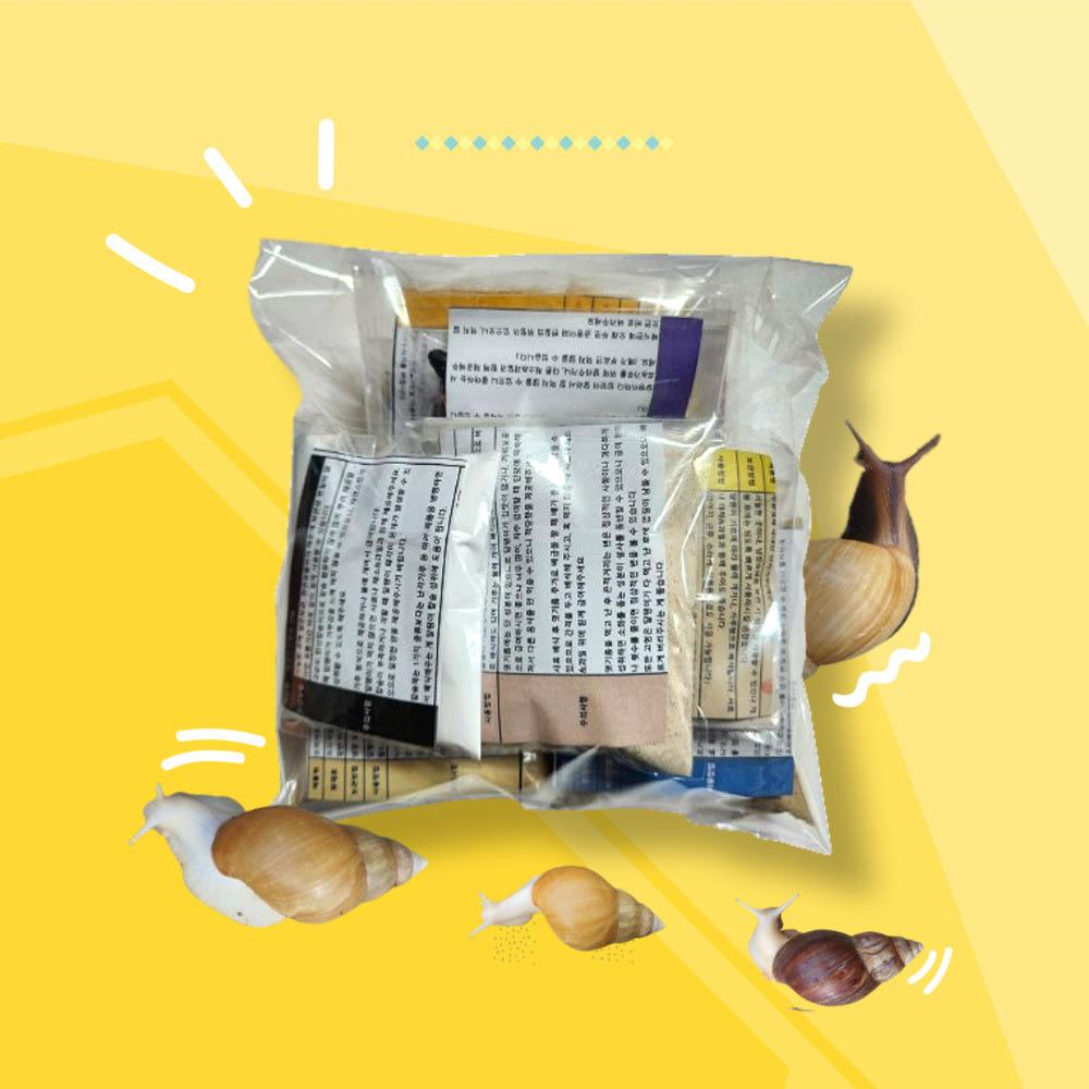 달팽이 사료 초보BEST 모음, 칼슘제, 과일, 곡식, 가루식 먹이세트