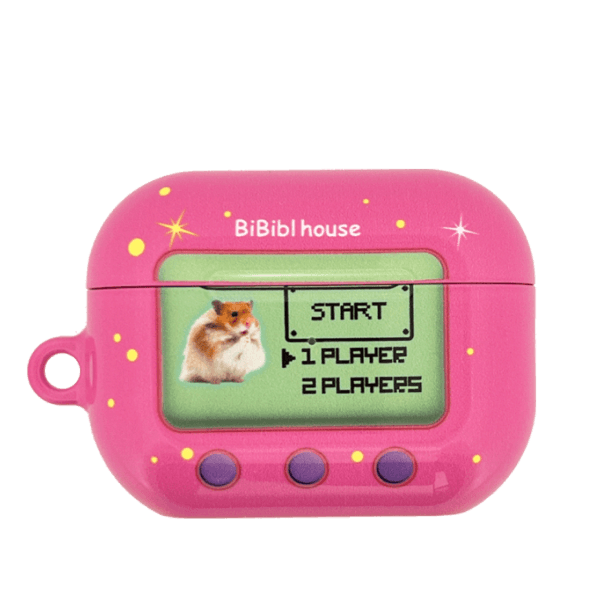 Hamster Tama Airpods Case (Pink)