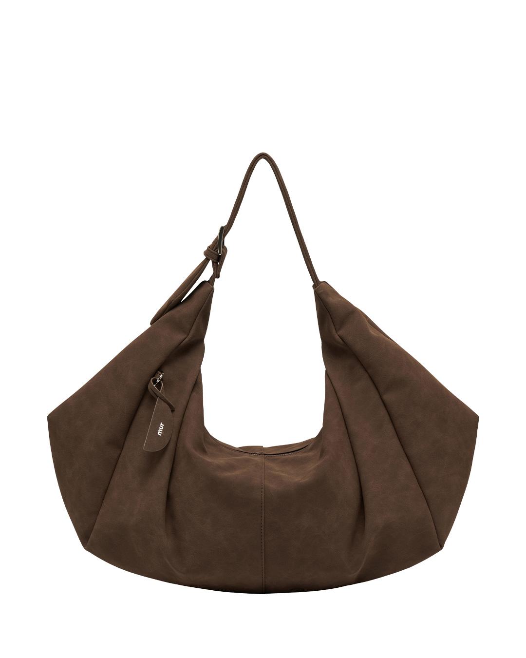 Rumi bag-루미백 / Suede Darkbrown