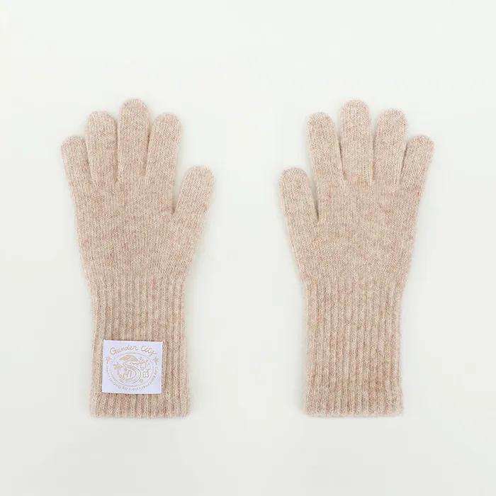 GARDEN CITY KNIT GLOVES - BEIGE 니트장갑 울장갑