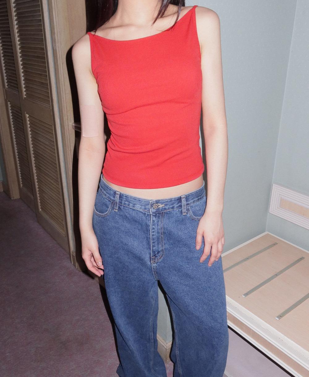 보트넥 골지 나시