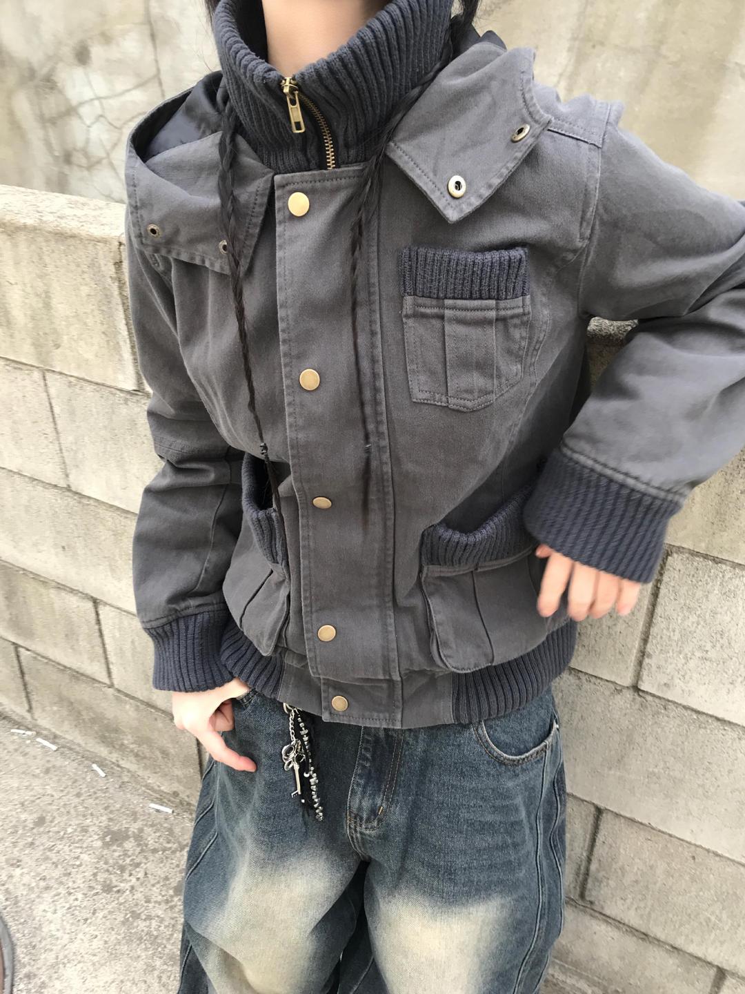 히니츠키 노아 빈티지 워싱 밀리터리 A2 자켓