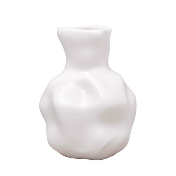 Lumpy Vase - White