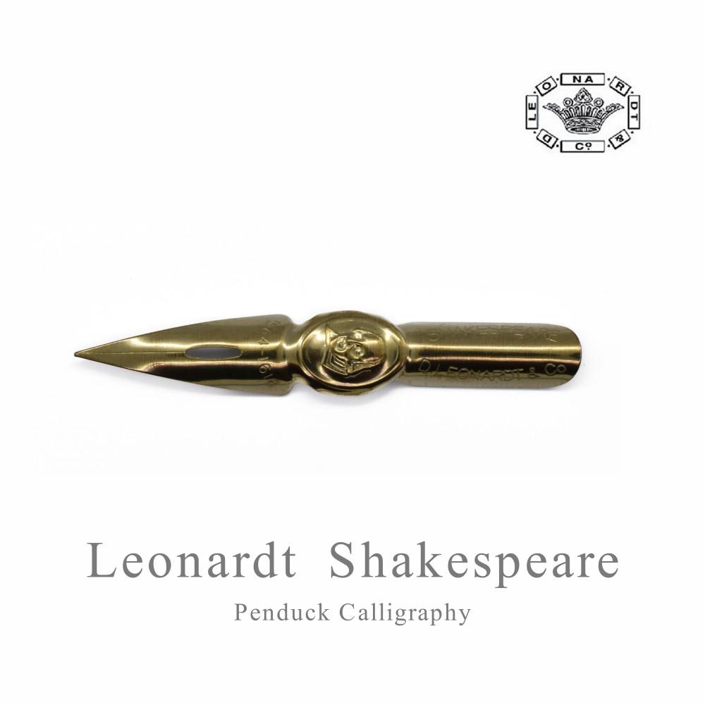 셰익스피어 펜촉 영국 레오나트 캘리그라피 딥펜 닙 Leonardt