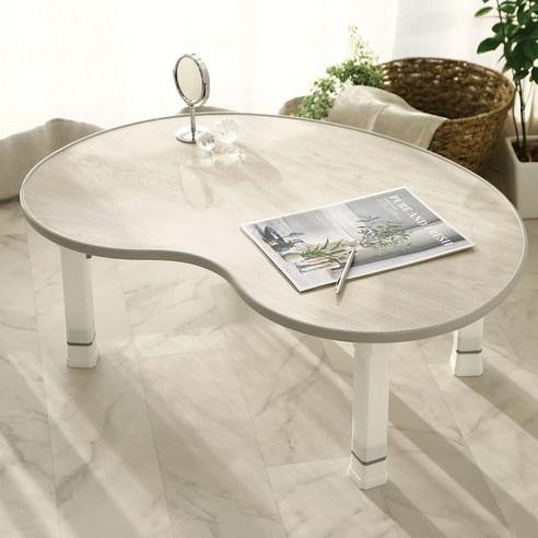 스토리퍼니쳐 4단 높이조절 LPM 몰딩테이블 땅콩 대