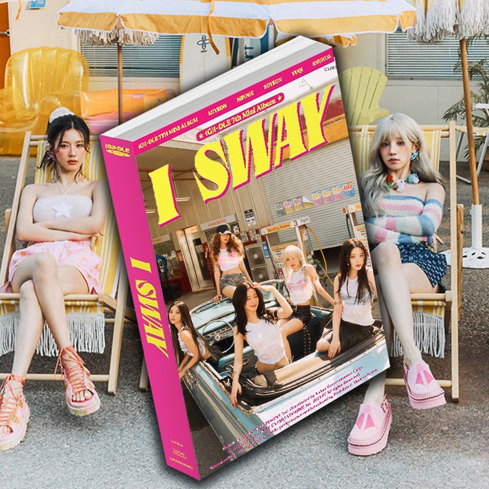 여자 아이들 앨범 클락션 미니7집 포토북 Wind+탐스특전 I SWAY 아이스웨이 굿즈