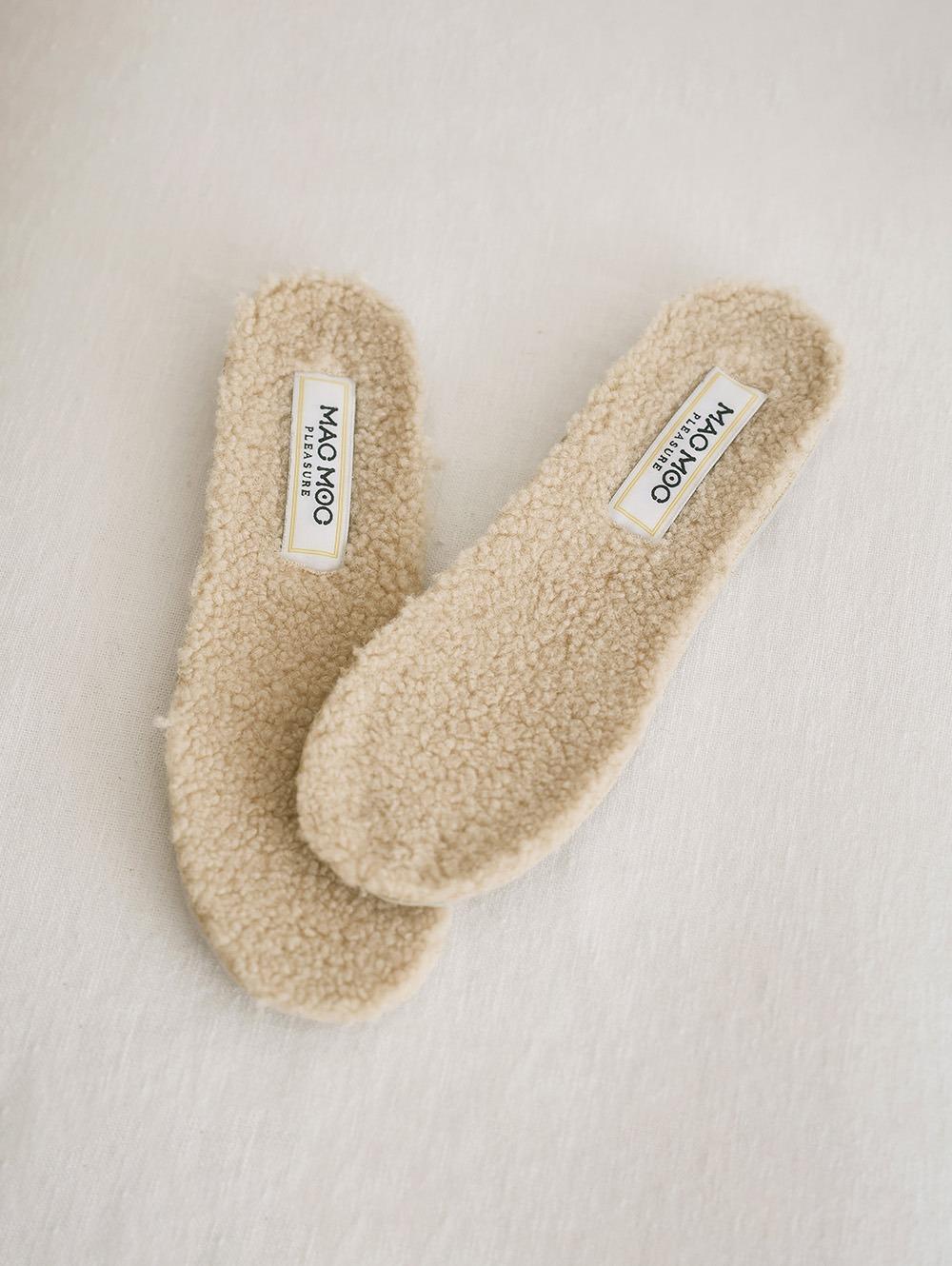 Fur Slipsole (방한용 털깔창)