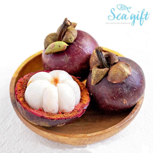 냉동 망고스틴 1kg 과일 후식 디저트 뷔페