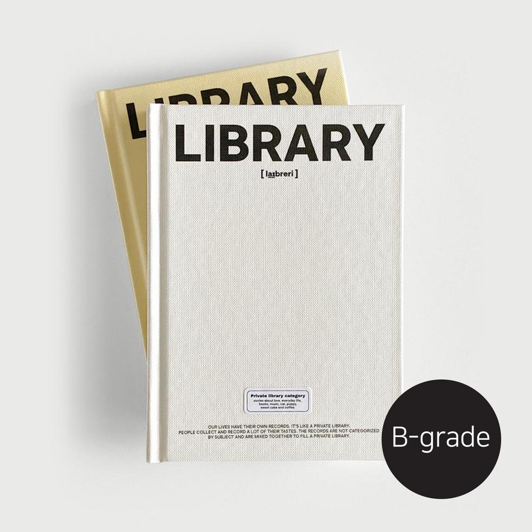(b-grade) library book
