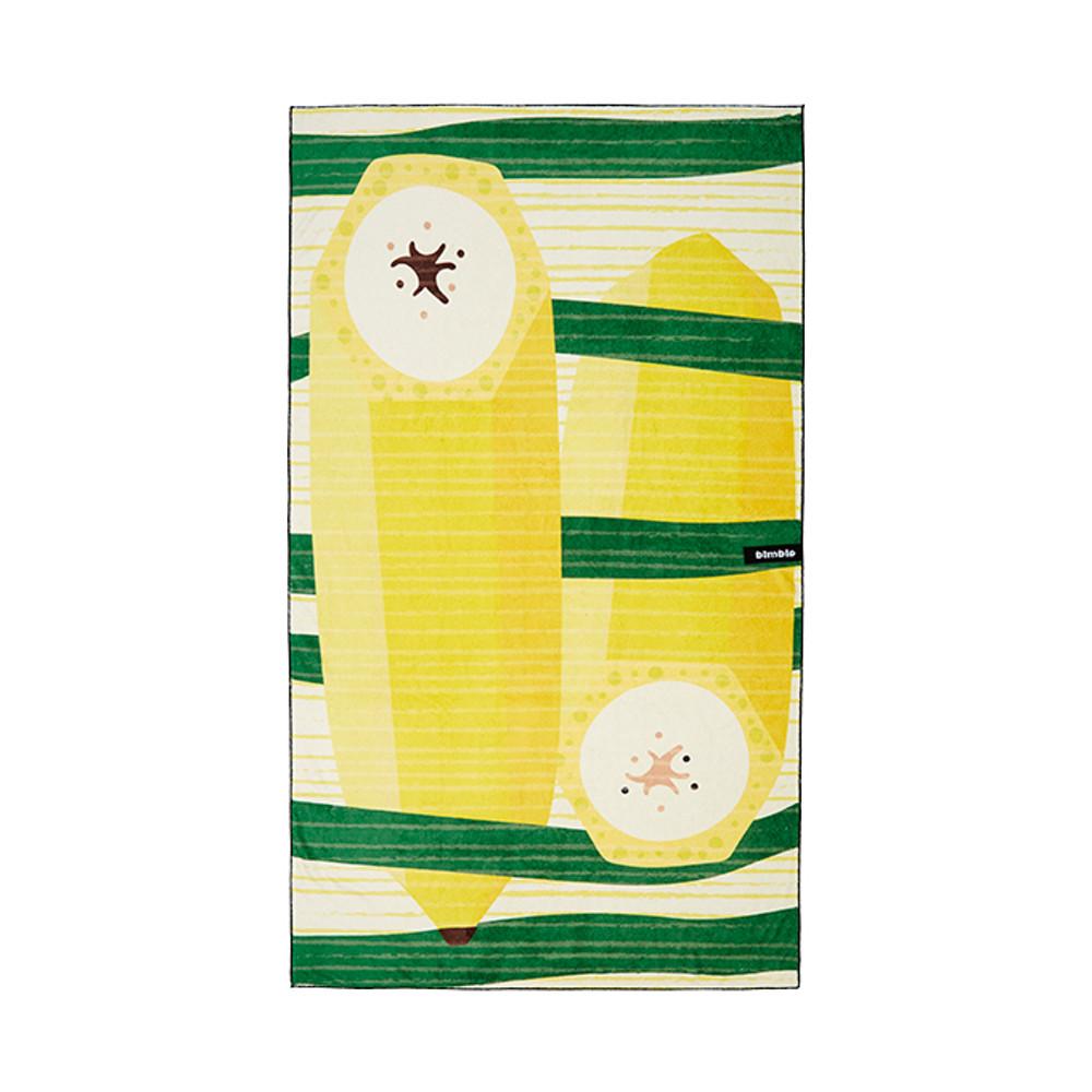 빔블 멀티 비치타월 L 90X160 바나나
