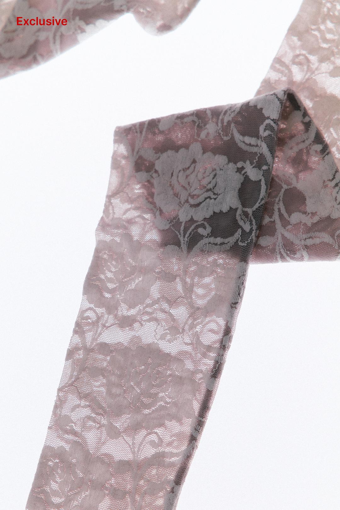 [3/16 PRE-ORDER] [EXCLUSIVE] VICTORIAN LACE TIGHTS_GREY